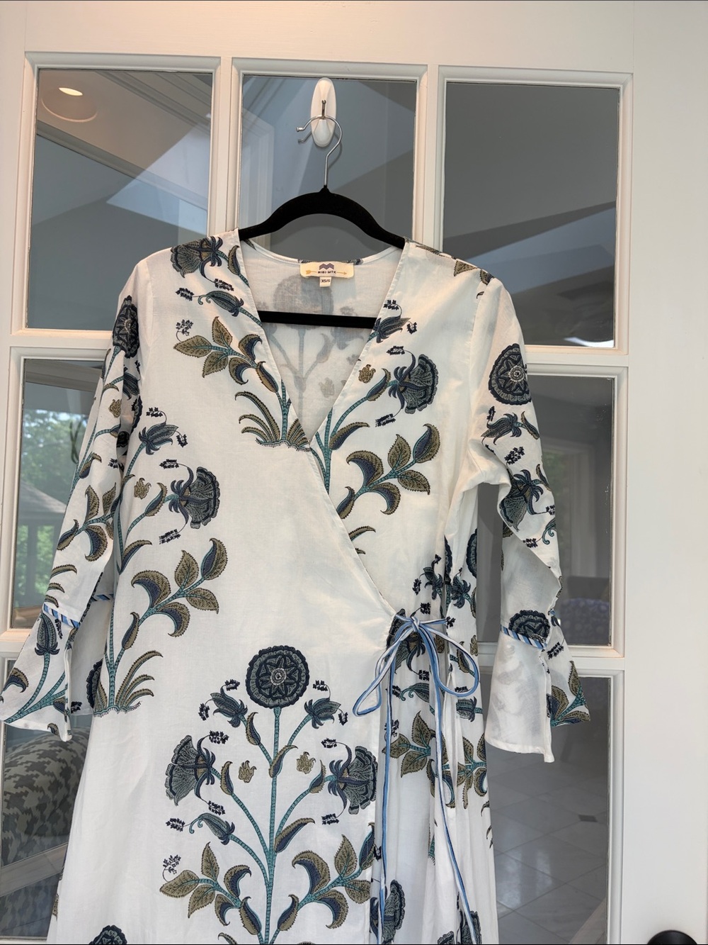NIBI-MTK wrap dress - 100% Cotton - Sz XS/S NWOT - Picture 5 of 7